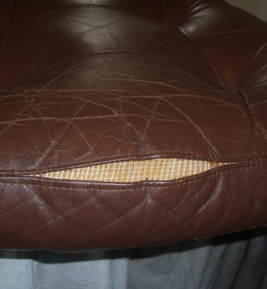 Sofa Stitching Damage Before